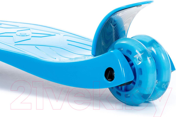 Изображение товара Самокат детский Полесье Со складной ручкой 0072C / 94384 (голубой)