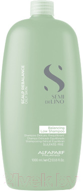 Изображение товара Шампунь для волос Alfaparf Milano SDL Scalp Rebalance Деликатный балансирующий (1л)