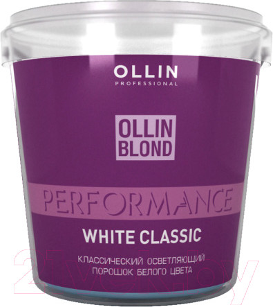 Изображение товара Порошок для осветления волос Ollin Professional Blond Классический белый (500г)