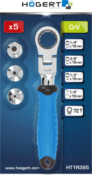 Изображение товара Трещотка Hoegert HT1R395