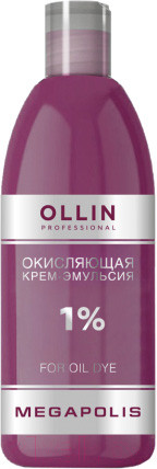 Изображение товара Эмульсия для окисления краски Ollin Professional Megapolis 1% (500мл)