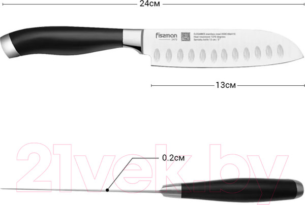 Изображение товара Нож Fissman Elegance 2472
