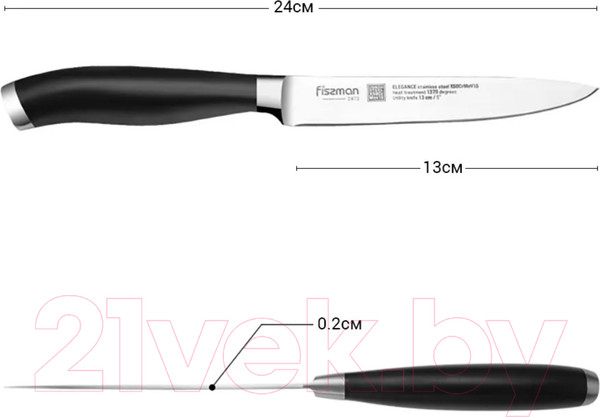 Изображение товара Нож Fissman Elegance 2473