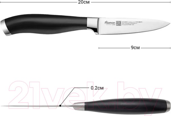 Изображение товара Нож Fissman Elegance 2476
