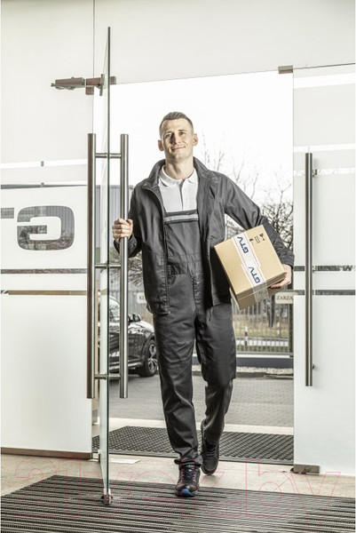 Изображение товара Полукомбинезон рабочий Hoegert Fabian HT5K308-4XL (темно-серый)