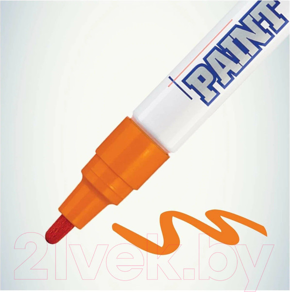 Изображение товара Маркер перманентный MunHwa PM-11 (оранжевый)