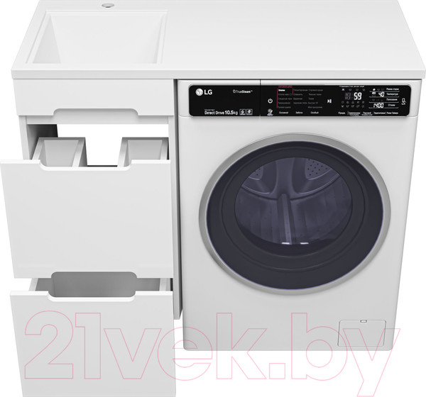 Изображение товара Тумба под умывальник Misty Байкал 55 / Э-Бай06055-022Я