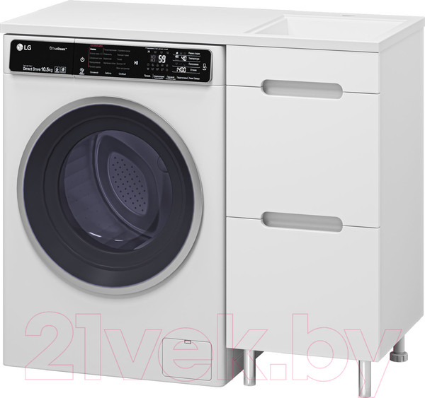 Изображение товара Тумба под умывальник Misty Байкал 55 / Э-Бай06055-022Я