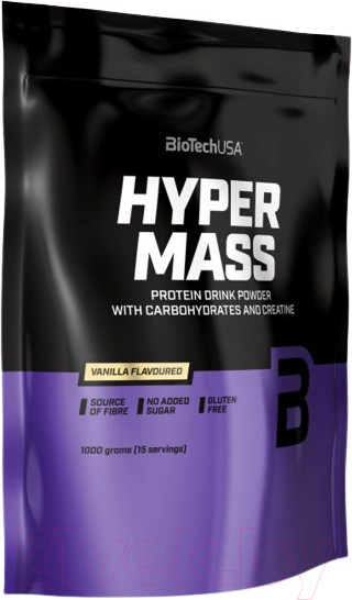 Изображение товара Гейнер BioTechUSA Hyper Mass (1кг, ваниль)