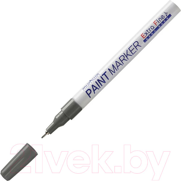 Изображение товара Маркер перманентный MunHwa Extra Fine Paint Marker / EFPM-06 (серебристый)