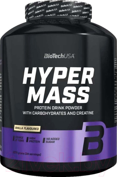 Изображение товара Гейнер BioTechUSA Hyper Mass (2270г, ваниль)