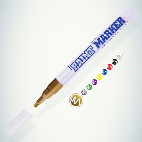 Изображение товара Маркер-краска MunHwa Slim / SPM-07 (золото)