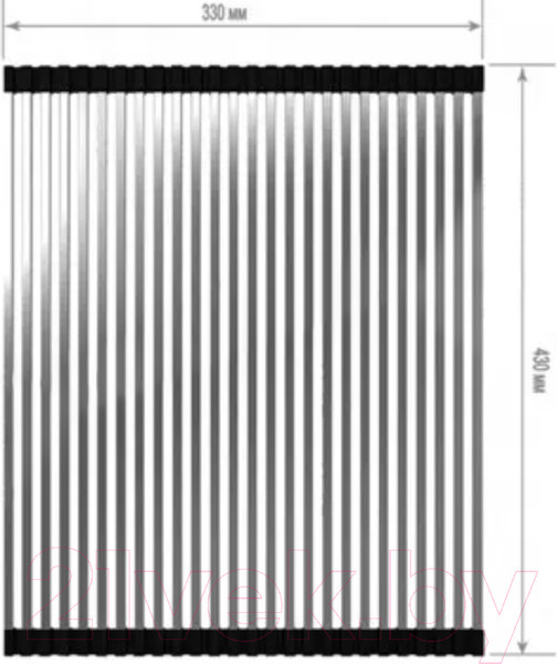 Изображение товара Сушилка для раковины Avina Zepein ZP-C-11 (сатин)