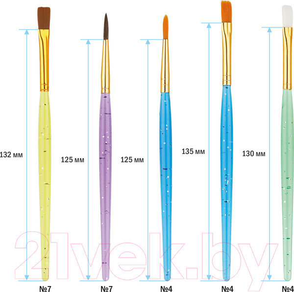 Изображение товара Набор кистей ArtSpace SB_3292 (10шт)