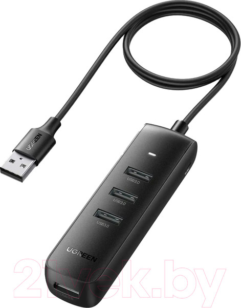 Изображение товара USB-хаб Ugreen CM416 / 80657 (черный)