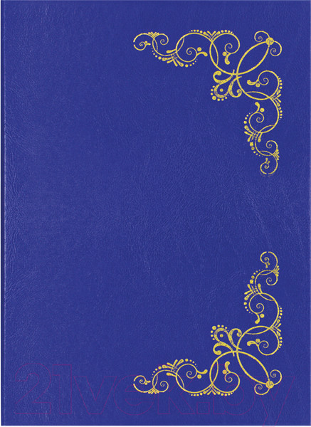 Изображение товара Папка адресная OfficeSpace Виньетка / 277205 (синий)