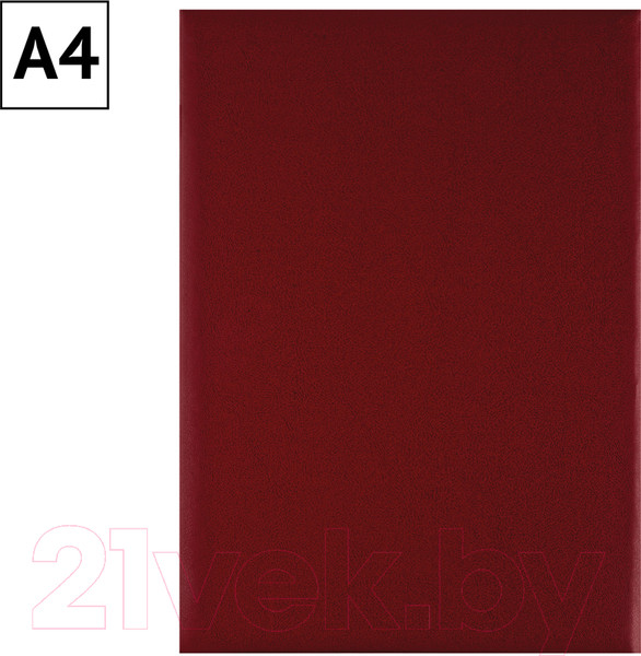 Изображение товара Папка адресная OfficeSpace 277209 (бордовый)