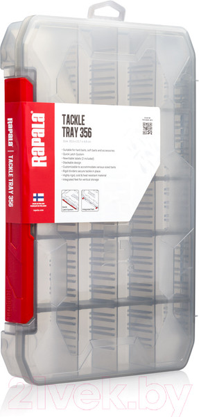 Изображение товара Коробка рыболовная Rapala Tackle Tray 356 / RTT356