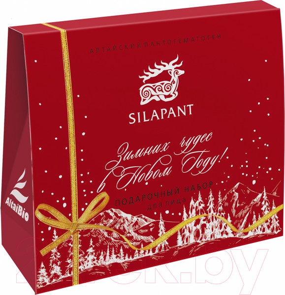 Изображение товара Набор косметики для лица Silapant Woman Intensive-Уход Скраб-маска+Крем+Гель для век (75мл+75мл+30мл)
