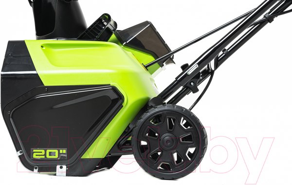 Изображение товара Снегоуборщик аккумуляторный Greenworks GD60PSTK4 60V / 2602907UB (c АКБ 4Ач и ЗУ)