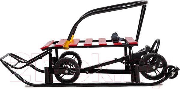 Изображение товара Санки детские GalaXy Мишутка Универсал 1 (черный/красный)