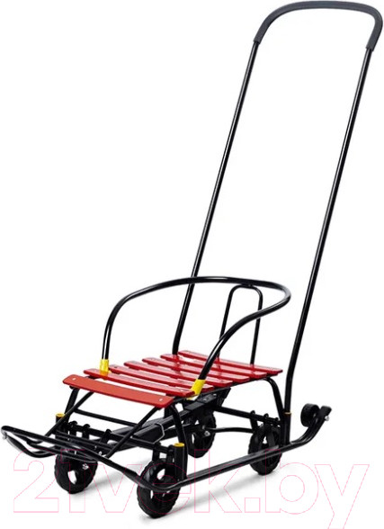 Изображение товара Санки детские GalaXy Мишутка Универсал 1 (черный/красный)