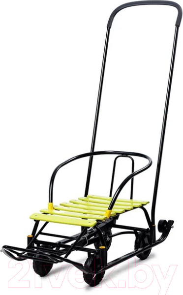 Изображение товара Санки детские GalaXy Мишутка Универсал 1 (черный лимон)