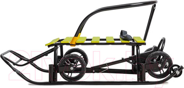 Изображение товара Санки детские GalaXy Мишутка Универсал 1 (черный лимон)