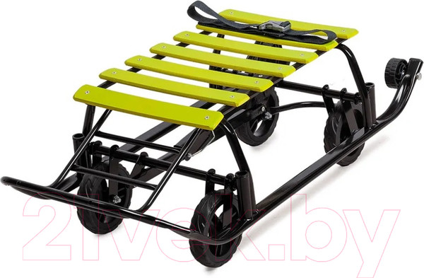 Изображение товара Санки детские GalaXy Мишутка Универсал 1 (черный лимон)