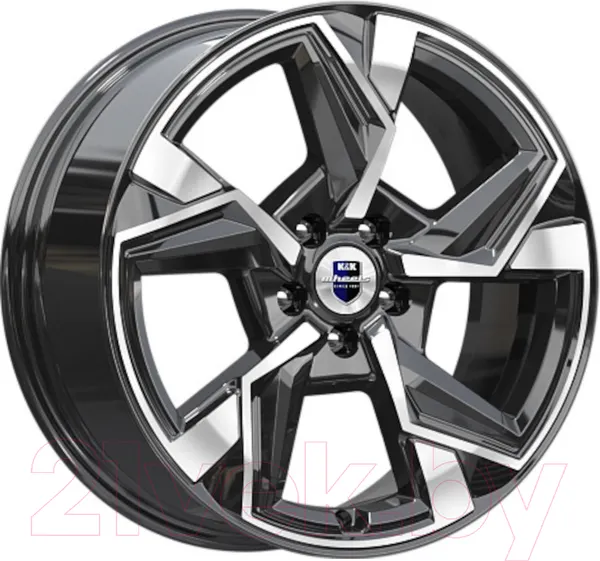 Изображение товара Литой диск K&K Кайан 18x7.5" 5x114.3мм DIA 66.1мм ET 40мм Алмаз черный