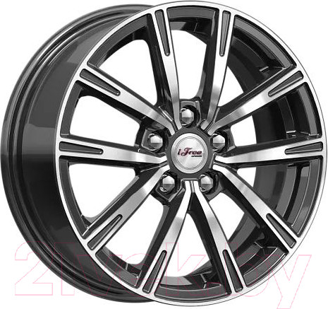 Изображение товара Литой диск iFree Драйвер 15x6" 5x100мм DIA 57.1мм ET 38мм Блэк джек