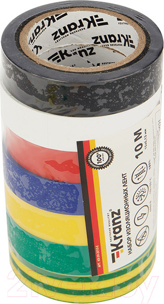 Изображение товара Набор изолент Kranz KR-09-2010-E