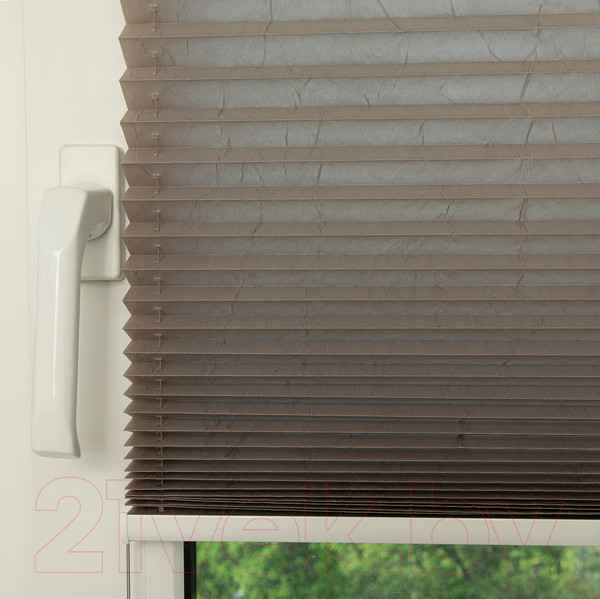 Изображение товара Штора-плиссе Delfa Basic Crush СПШ-35201 (68x160, тауп)