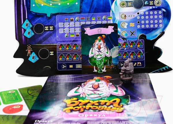 Изображение товара Дополнение к настольной игре Фабрика Игр Бухта торговцев. Оракул