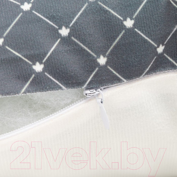 Изображение товара Подушка декоративная Этель King / 9101177 (40x40, велюр)