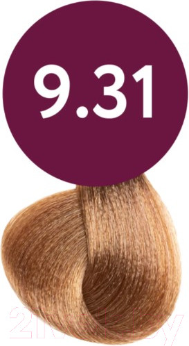 Изображение товара Масло для окрашивания волос Ollin Professional Megapolis Безаммиачное 9/31 (50мл, блондин золотисто-пепельный )