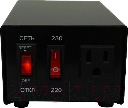 Изображение товара Трансформатор понижающий Штиль АТ 230-220/100-1.6-50 (черный)