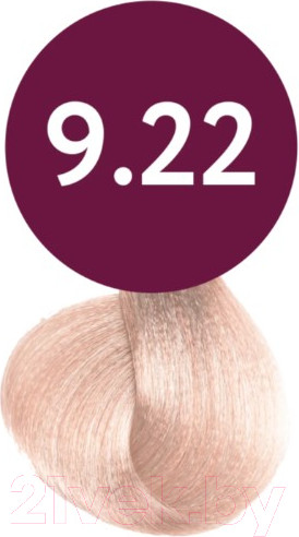 Изображение товара Масло для окрашивания волос Ollin Professional Megapolis Безаммиачное 9/22 (50мл, блондин интенсивно-фиолетовый)