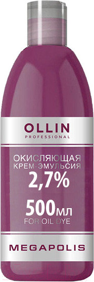 Изображение товара Эмульсия для окисления краски Ollin Professional Megapolis 2.7% (500мл)