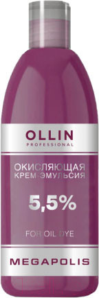 Изображение товара Эмульсия для окисления краски Ollin Professional Megapolis 5.5% (500мл)