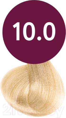 Изображение товара Масло для окрашивания волос Ollin Professional Megapolis Безаммиачное 10/0 (50мл, светлый блондин)