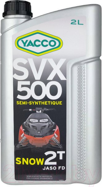 Изображение товара Моторное масло Yacco SVX 500 Snow 2T (2л)