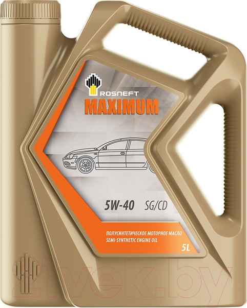 Изображение товара Моторное масло Роснефть Maximum 5W40 (5л)