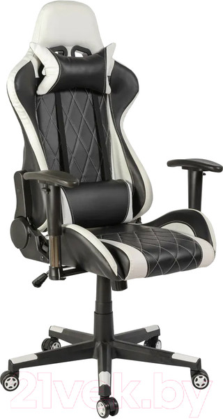 Изображение товара Кресло геймерское Меб-ФФ MFG-1022 (черный/белый)