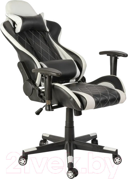 Изображение товара Кресло геймерское Меб-ФФ MFG-1022 (черный/белый)