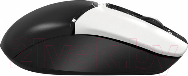 Изображение товара Мышь A4Tech Fstyler FB12 (черный/белый)