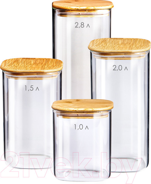 Изображение товара Емкость для хранения Appetite Studio BM2012-2S