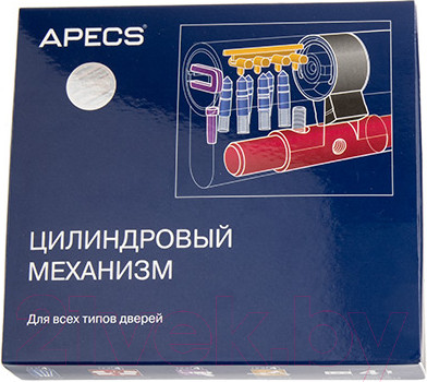 Изображение товара Цилиндровый механизм замка Apecs Premier XR-80-C15-NI