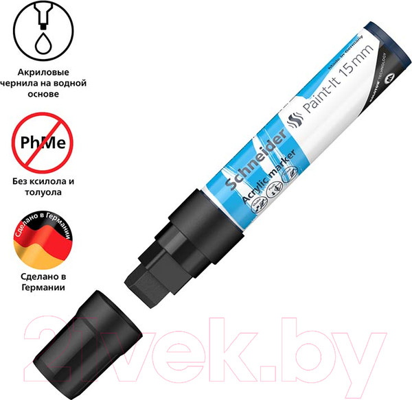 Изображение товара Маркер художественный Schneider Paint-It 330 / 120301 (черный)