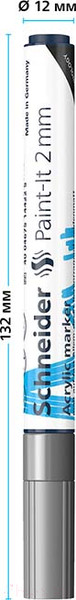 Изображение товара Маркер художественный Schneider Paint-It 310 / 120154 (серебряный)